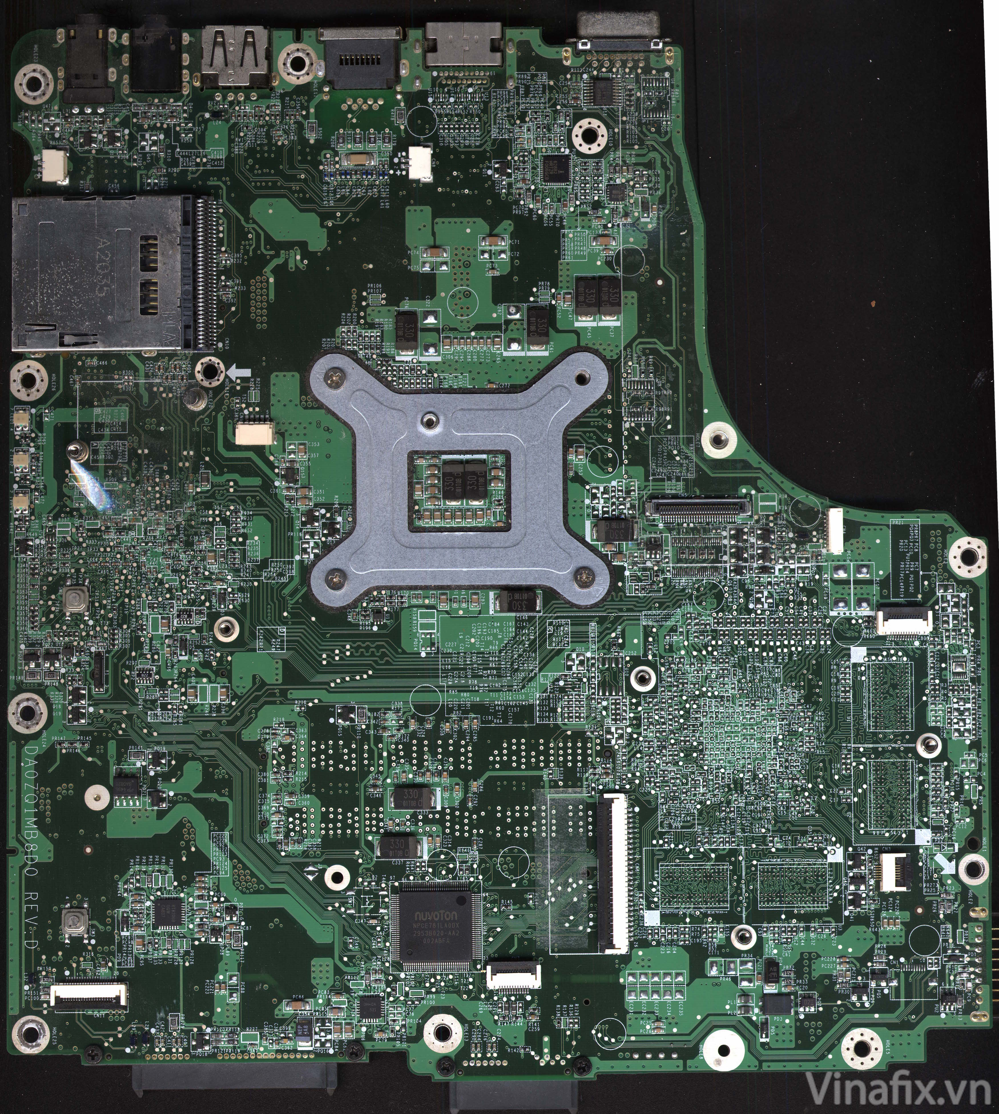 Acer Aspire 4820T-333G25Mn - Quanta ZQ1 DA0ZQ1MB8D0 Rev. D UMA