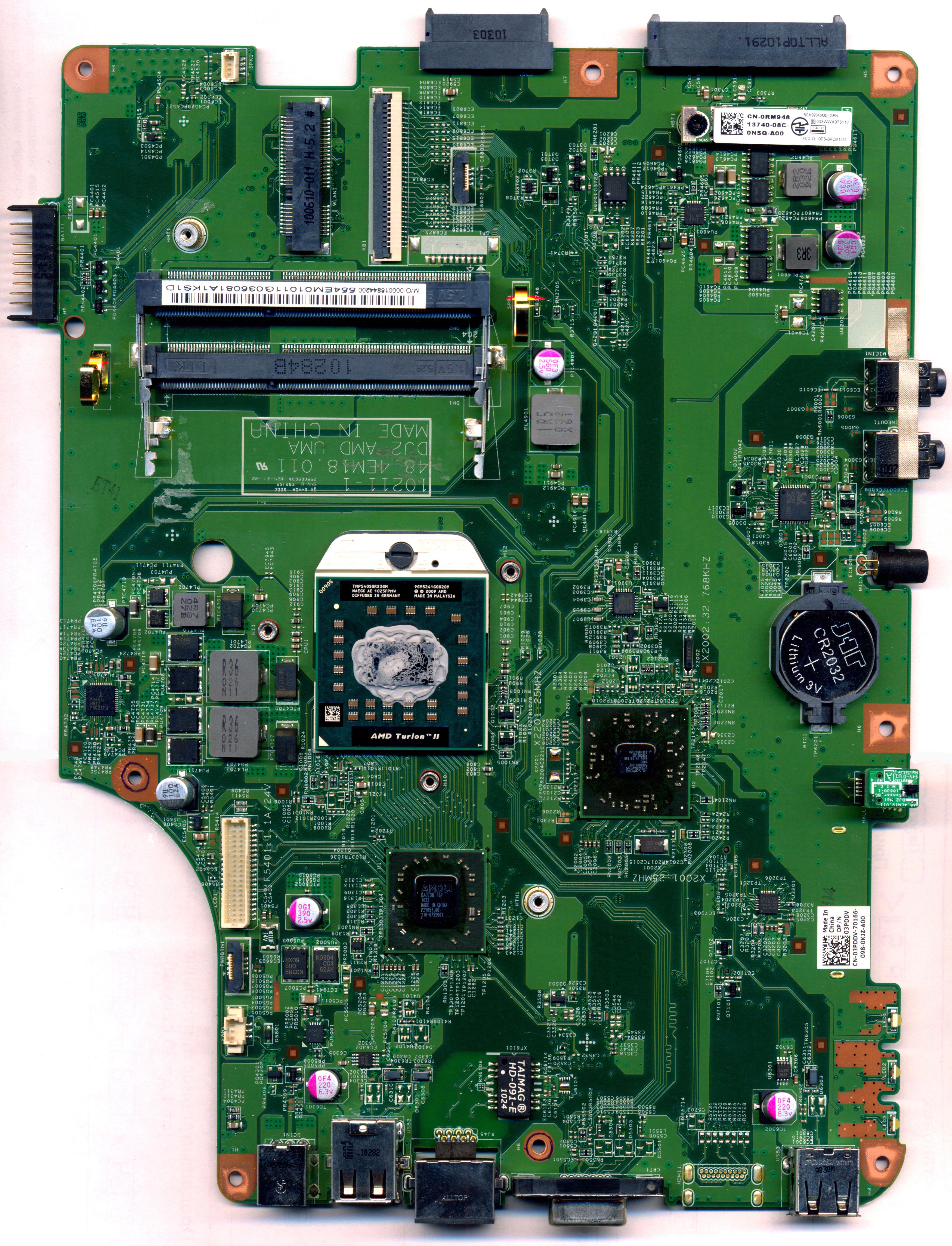 Dell Inspiron M5030 DJ2 AMD UMA 10211-1 002
