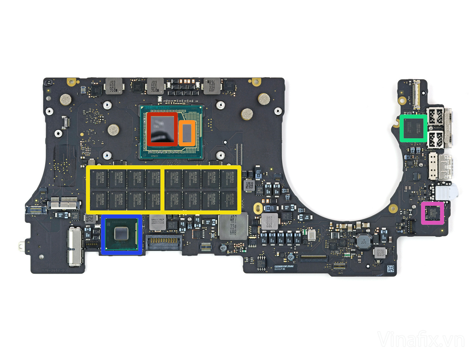 MacBook Pro 15" Retina Display Late 2013 820-3662-03