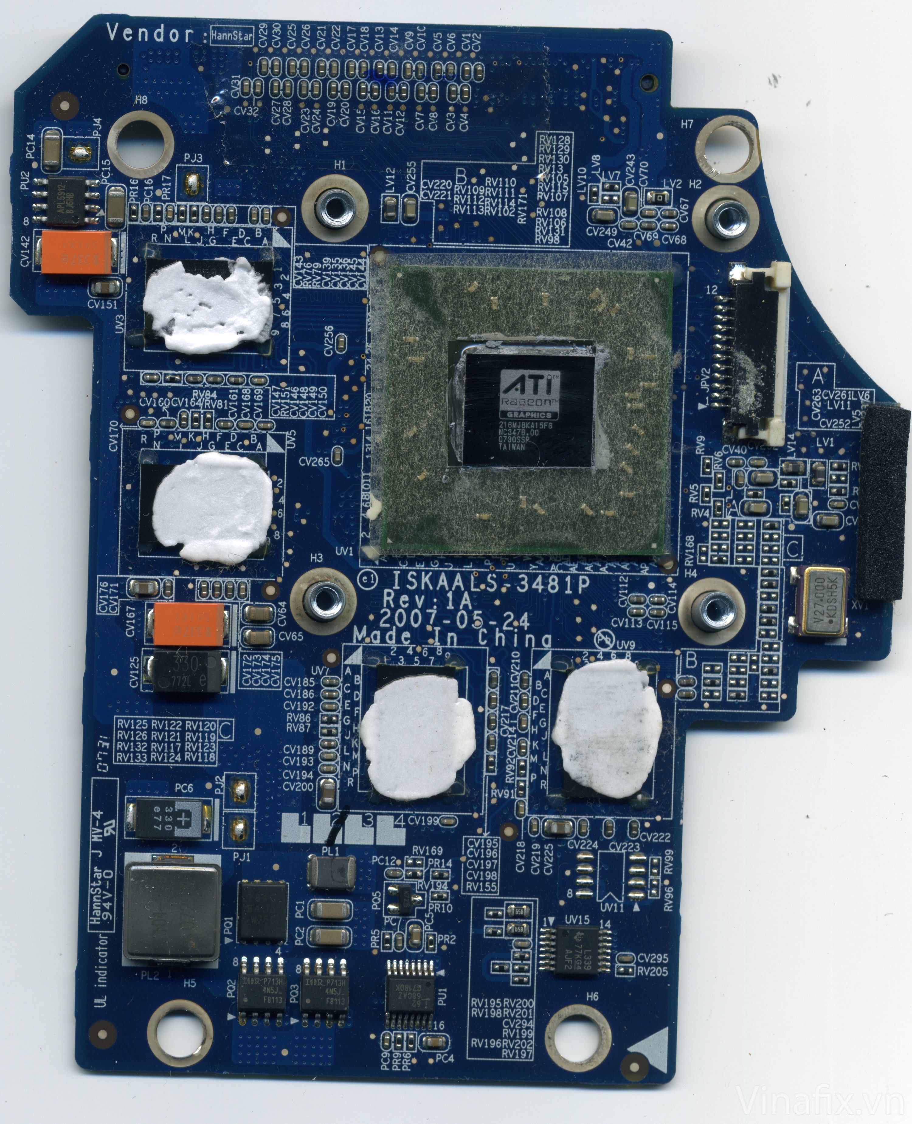 Toshiba Satelitte A200-1M8 LA(LS)-Compal LA-3481P Board