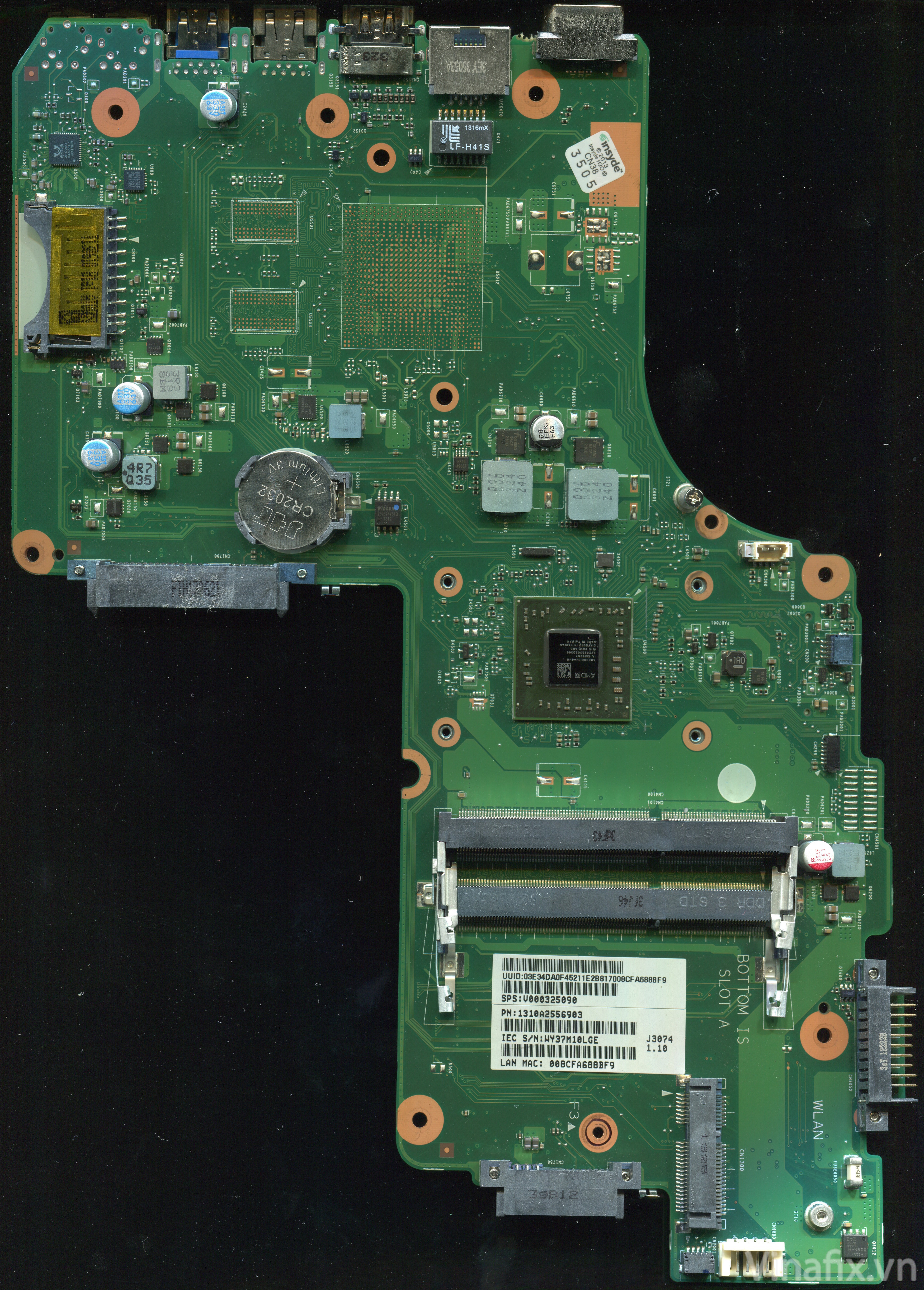 Toshiba Satellite C55D 6050A2556901-MB-A03 Rev:1.1