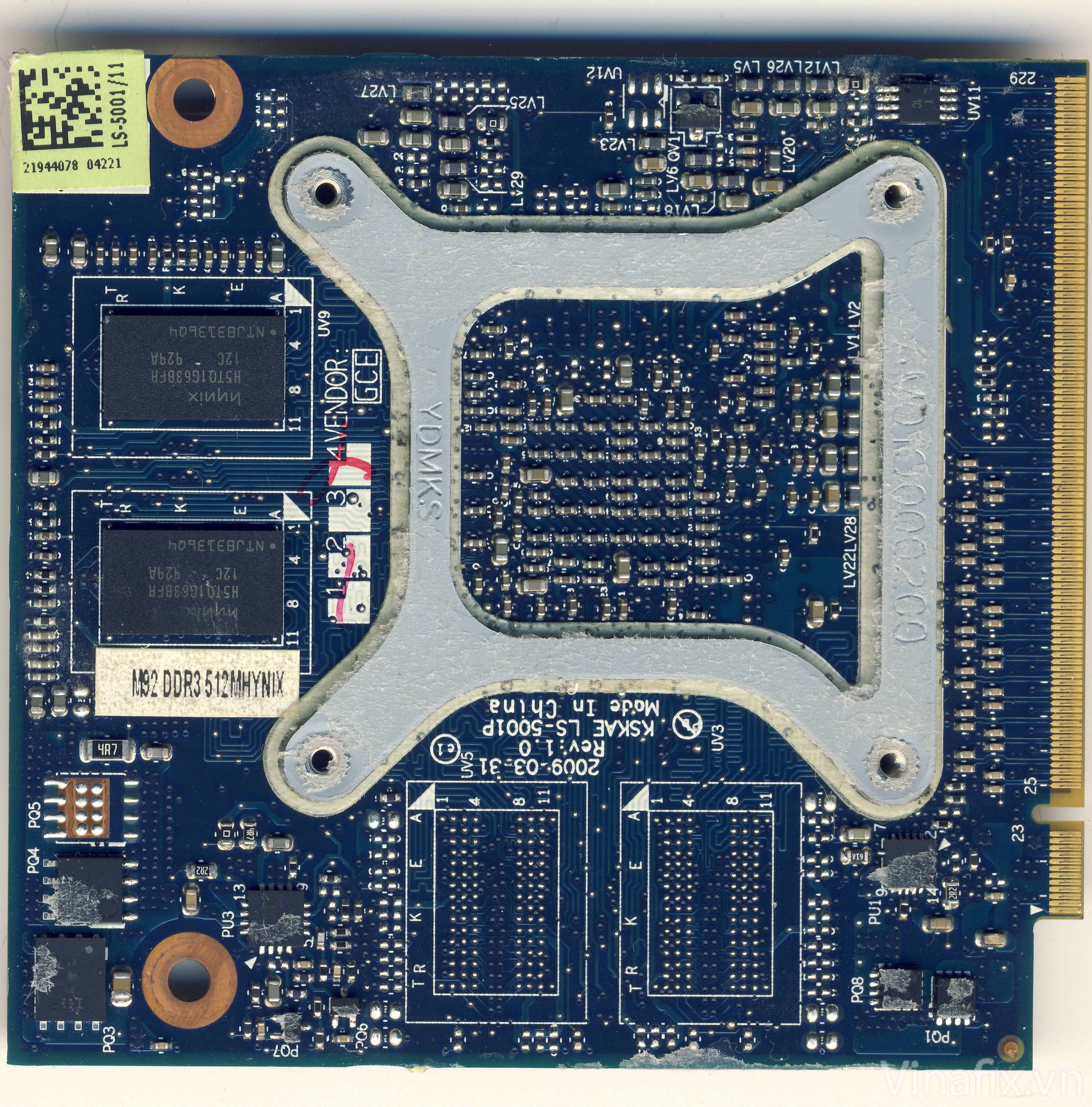 Toshiba Satellite L500 LA-4981P VGA Card